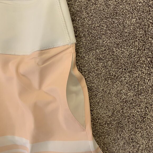 Puma Women's Powershape Striped Golf Tennis Skort Rose White Size XXS - NWT $75 - Picture 4 of 12